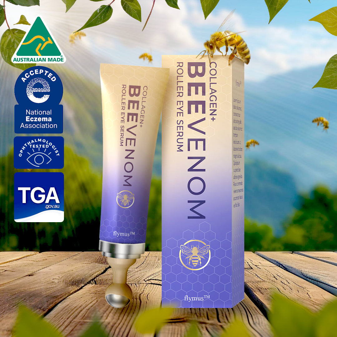 flysmus™ Collagen+ Bee Venom Roller Eye Cream (AU)