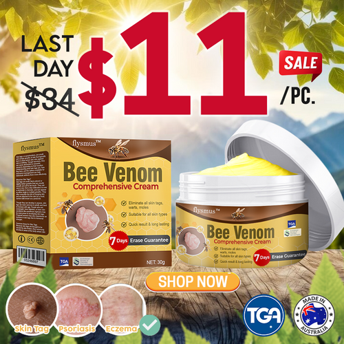 🌼 flysmus™ Bee Venom Comprehensive Skin Treatment Cream 🇦🇺 Dermatologist Approved